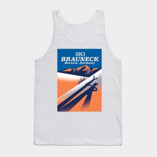 Brauneck Bavaria, Germany Ski poster Tank Top